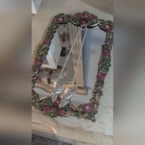 Silver Bow Pendant Necklace - Women's Fashion Jewelry